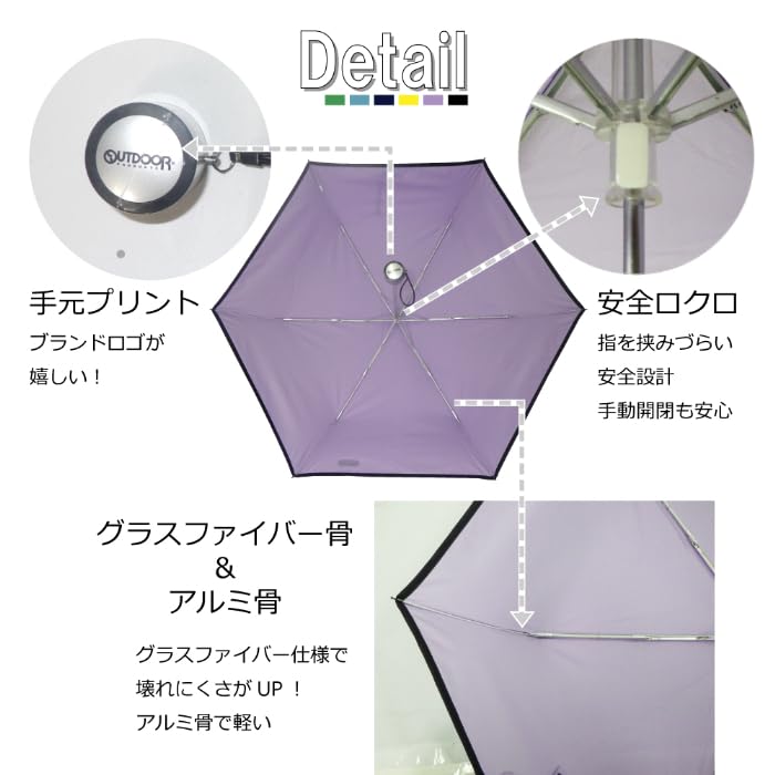 Kids' Folding Umbrella, Perfect for Boys and Girls, School, Simple and Stylish, Brand Name, Fiberglass, 55cm, Blue, Product Number: 10002504
