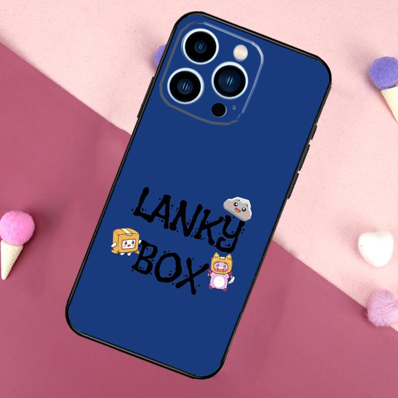 Lankybox Cute Phone Case For iPhone 13 12 11 14 Pro Max Mini X XR XS MAX 14 Plus Cover
