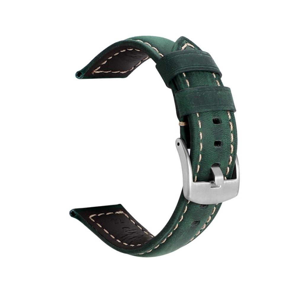 

Ремешок для часов из натуральной кожи, черный, коричневый, 20/22 мм, аксессуар для часов, летний декор, синий, зеленый для Huawei WATCH3 GT3 Pro/Samsung S1
