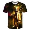 Mens Breathable Quick-Dry Short Sleeve T-Shirt With 3D Digital Print Loose Fit Cotton-Blend Sports