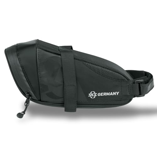 

SKS Racer Straps 800 Bicycle Saddlebag (11519), Black, Dimensions: W190 x H100 x D75mm