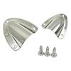 Rustproof Corrosion Resistant Hardware Marine Cable Duct Yacht Air Exhaust Grille Vent Cover Stainless Steel Marine Vent Cover