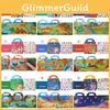 Yc Children's Sticker Book Animal Dinosaur And Ocean Scenes For Early Education And Focus Development