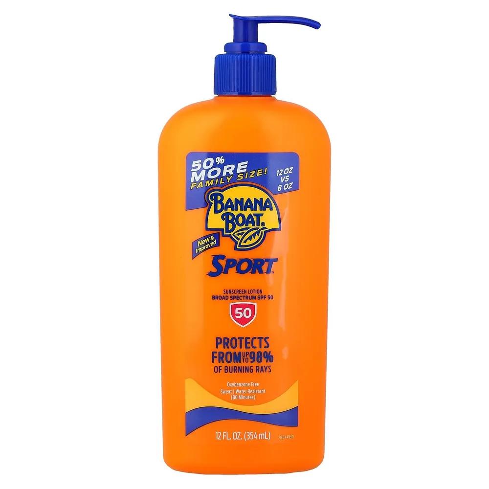 Banana Boat, Sport Ultra, Sunscreen, SPF50+, 354ml (12 fl oz) Boat (Banana boat)