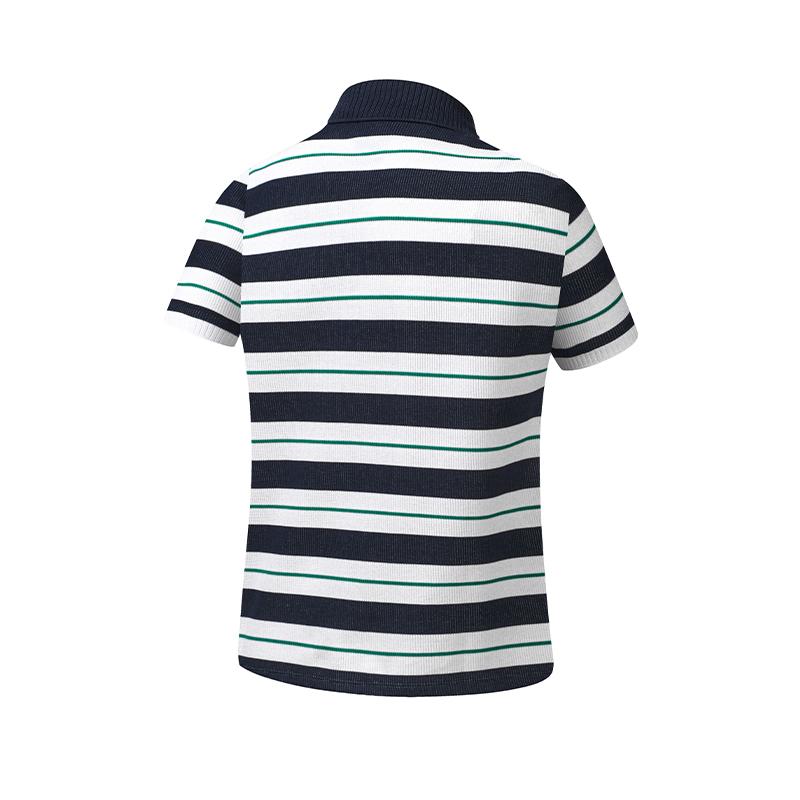 Fila Comfortable Casual Skin-Friendly Simple Polo Shirt Women Tops A11W633120FWT