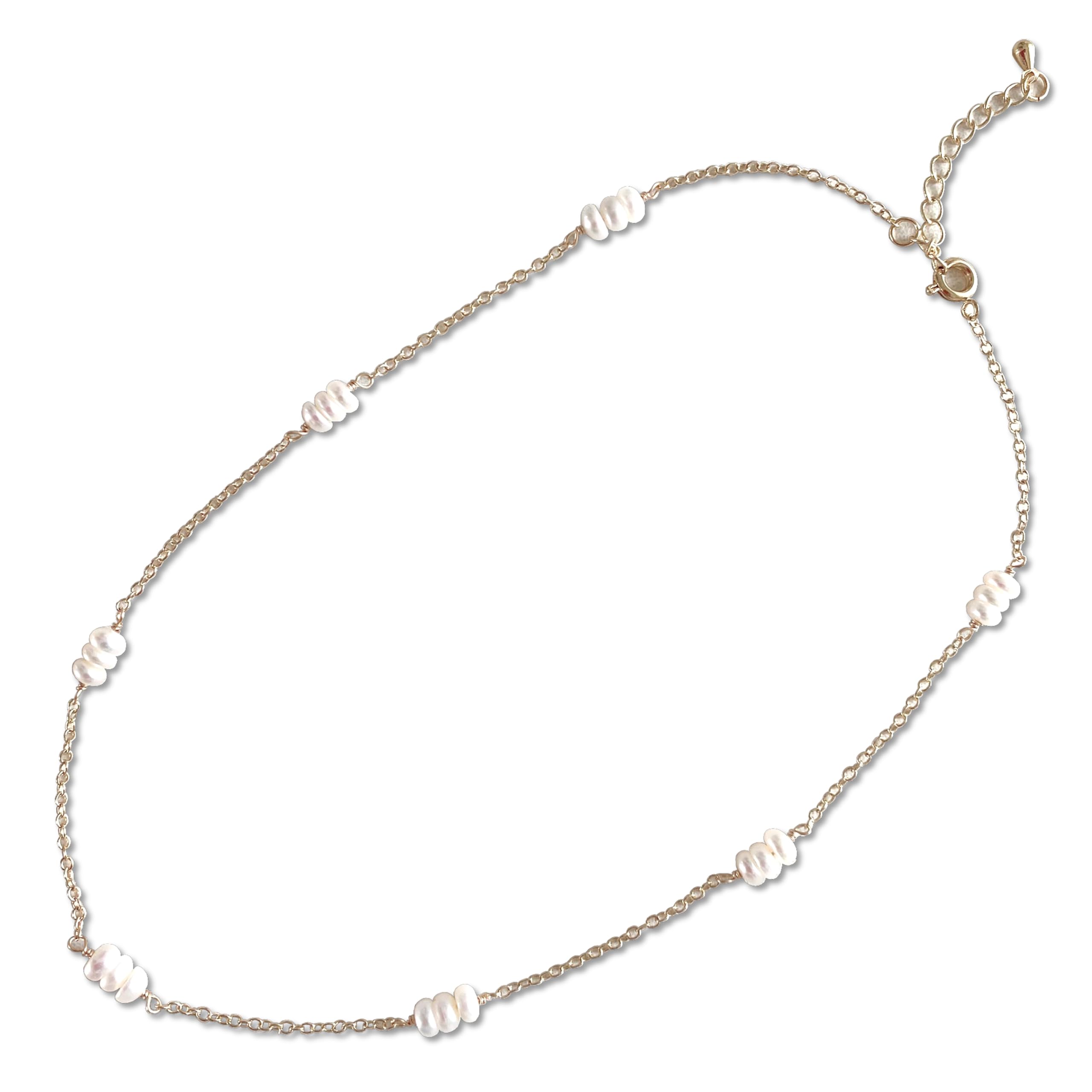 

[QUISSANO] Genuine Natural Pearl Necklace Pendant for Women - Popular Gift for Anniversaries, Birthdays, Christmas, Mother s Day, and for Women in