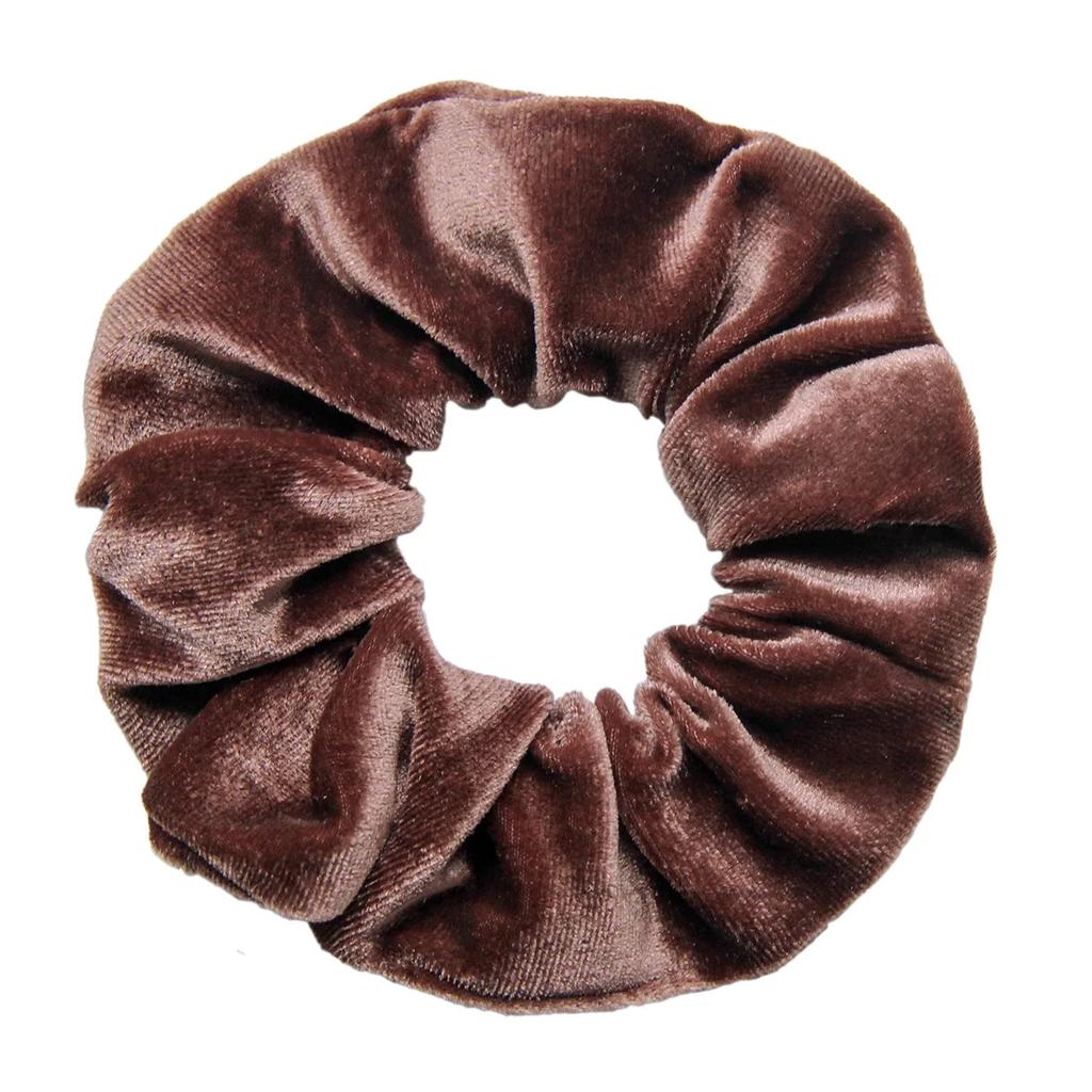 45 Colors Large Vintage Velvet Scrunchies Girls Elastic Hair Bands Ponytail Holder Ties Rubber Bands Fashion Women Accessories