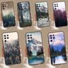 Nature Forest Mountain Case For OPPO A16 A76 A96 A98 A78 A58 A5 A9 A15 A17 A77 A52 A72 A53S A57S A94 A74 A54 Cover