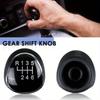 Premium Leather 6-Speed Gear Shift Knob For Ford Focus & Mondeo - Easy Install, Durable Design