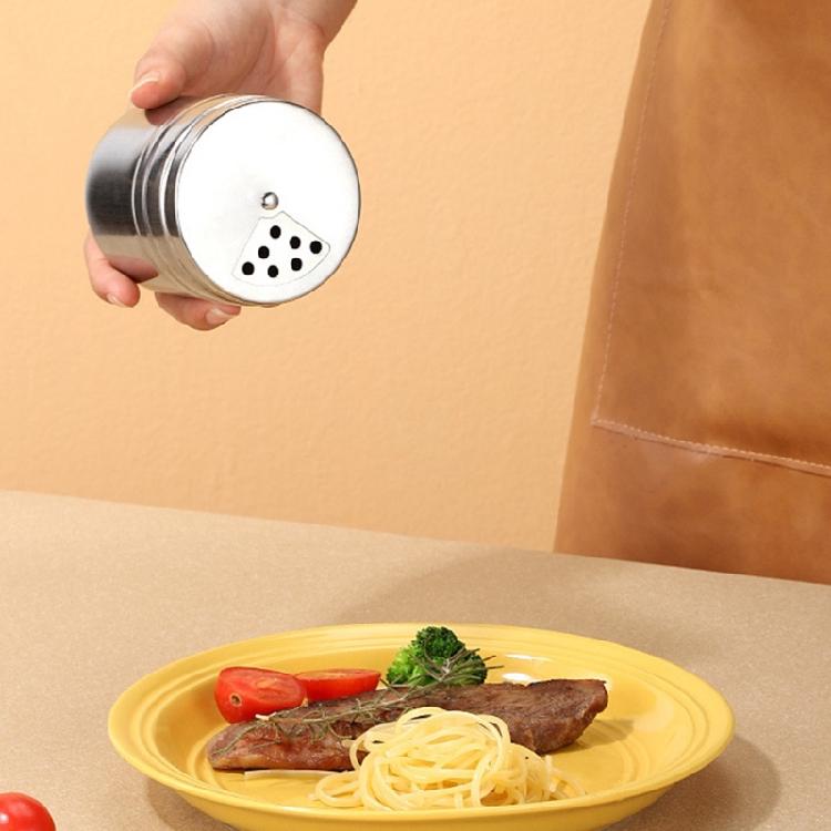 3Pieces Nonrust Steel Spices Bottles Assortment Superior Materials Diverse Size Stylish Look Hassle Release Maintenance for Food Preparation
