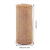 Cane Webbing Rattan Webbing Roll Easy To Install Natural Cane Webbing for Home Decoration and DIY Projects