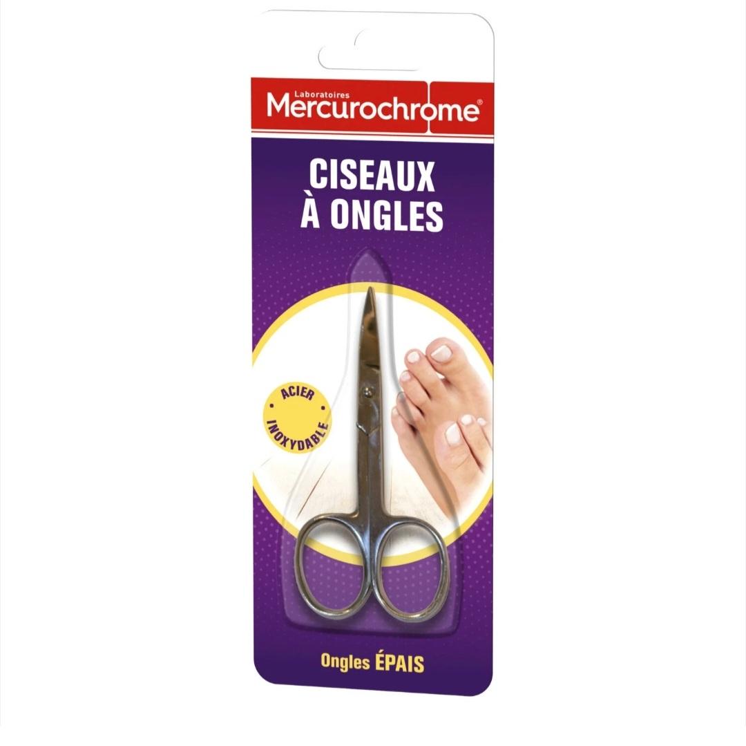 

Scissors for hard and thick nails - Mercurochrome France Manicure