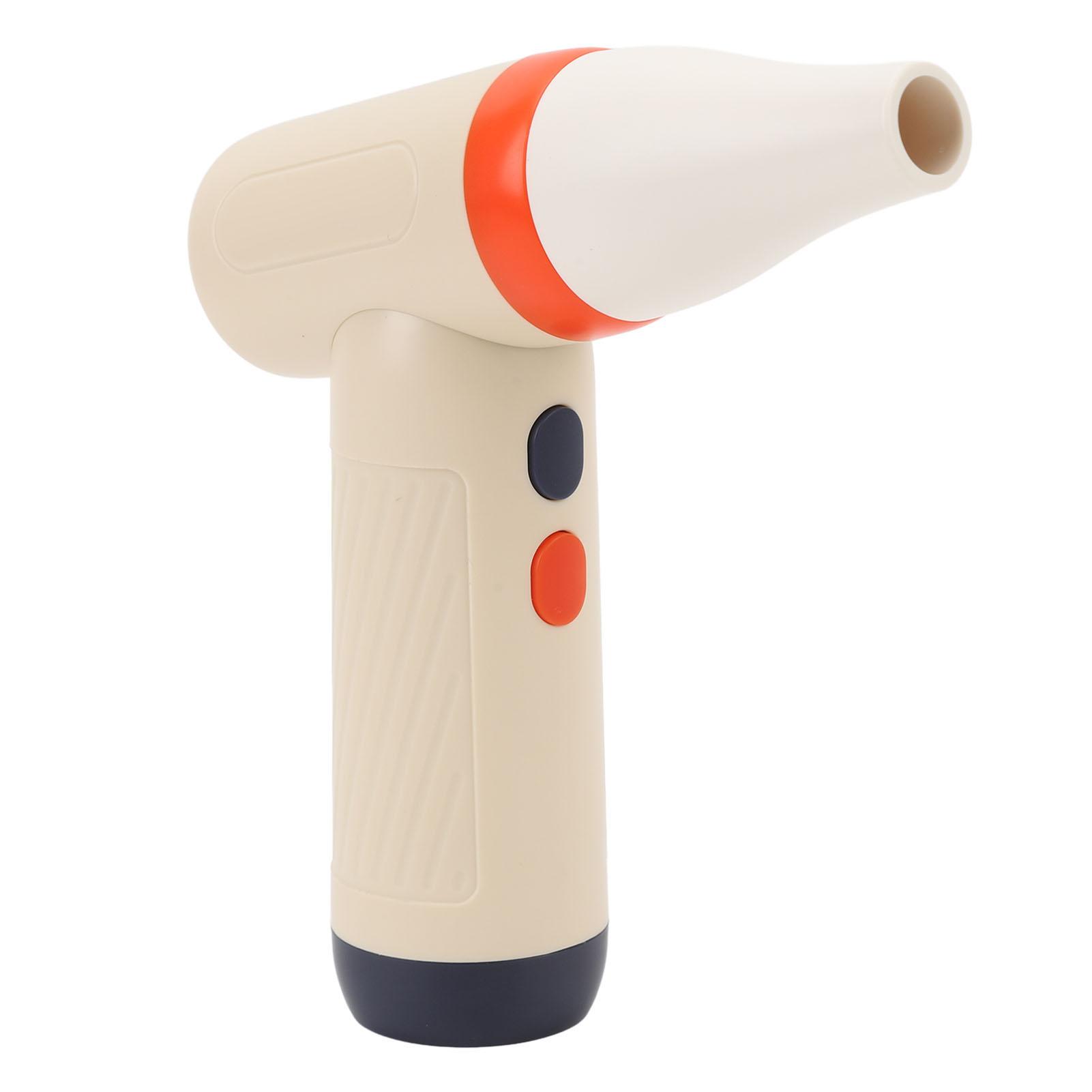 

Ручной вентилятор USB 100000 об/мин Высокая скорость 1100 мАч 4 передачи Регулируемый безлопастной портативный турбинный вентилятор для разноцветный