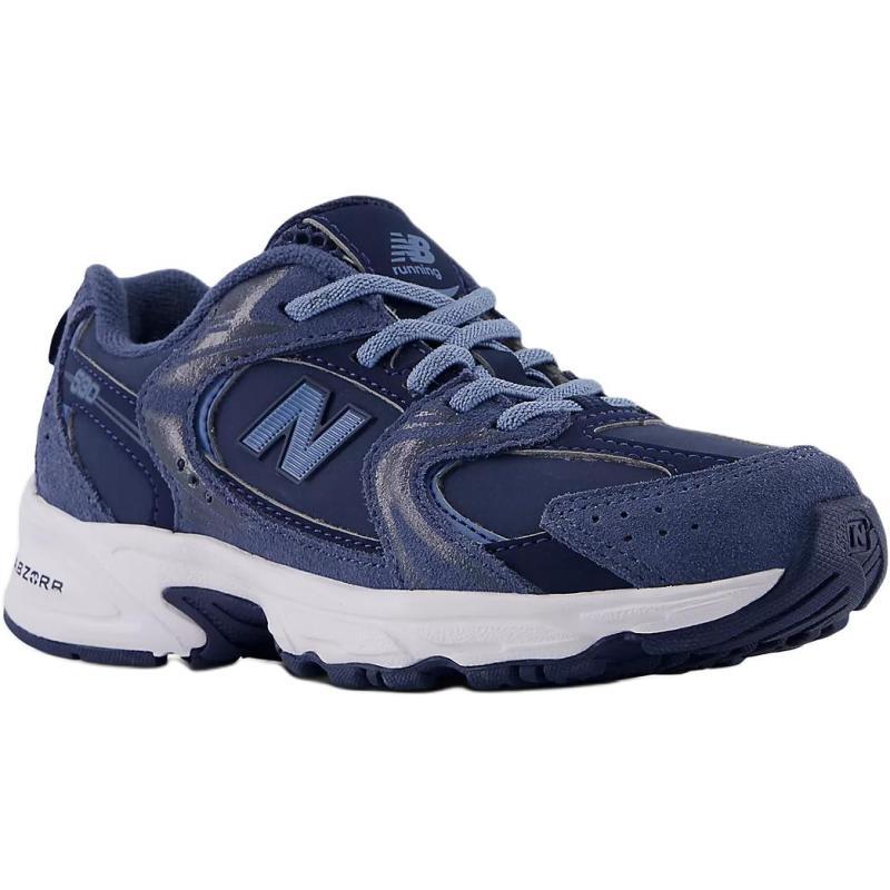 New Balance Scarpe da Corsa Basse Resistenti all'Abrasione NB 530 per Bambini Sneakers da Bambino Blu Scuro PZ530KD