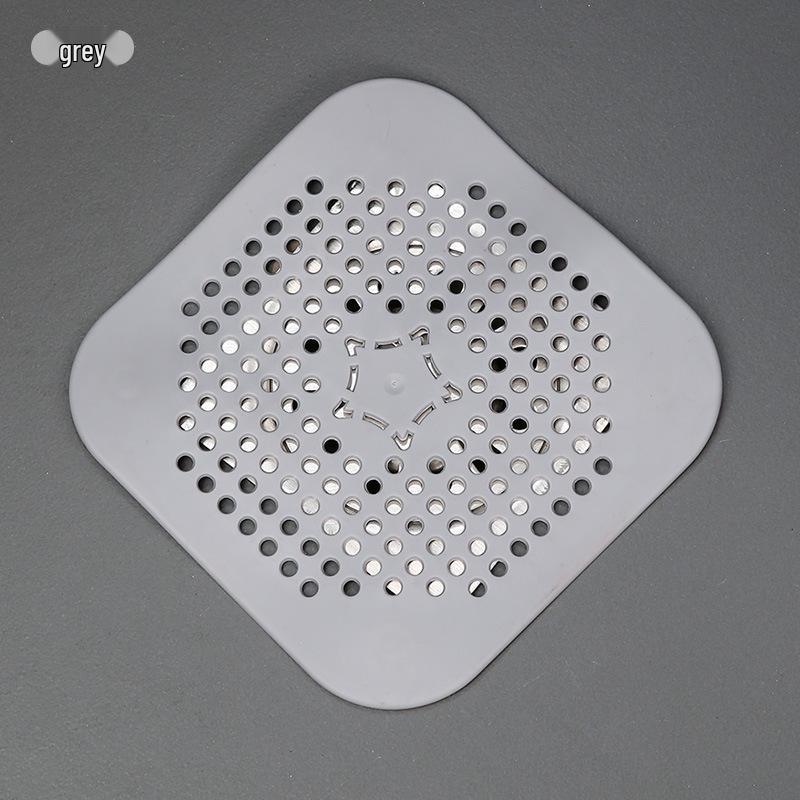 Square Silicone Anti-Odor Floor Drain Stopper for Bathroom and Toilet