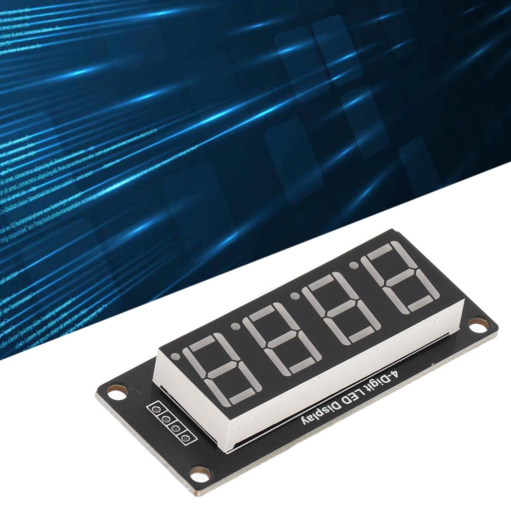Digital Tube Display Modul LED 4-stellig 7 Segment 0,56 Zoll TM1637 Antriebschip Grün