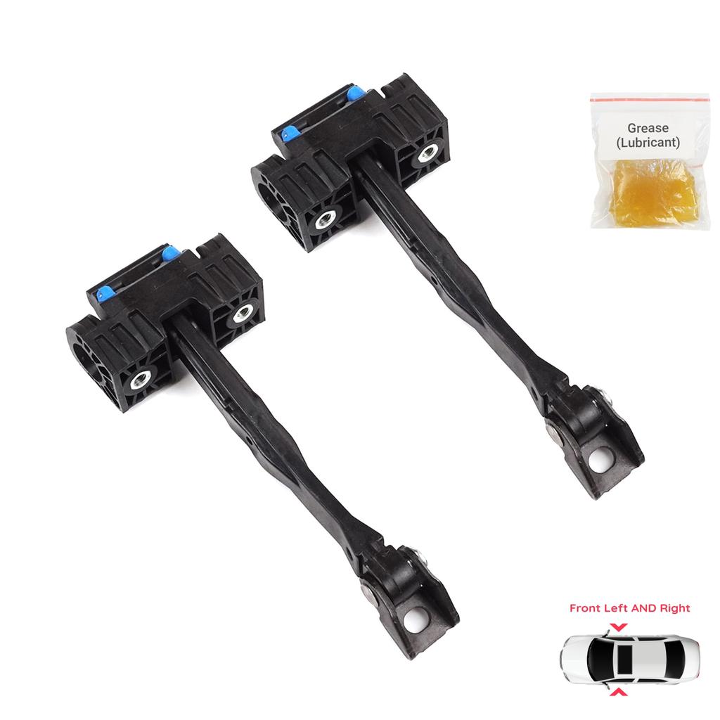 BDP1341-1 2 Pieces Front Door Hinge Brake Stop Check Strap Limiter for VW Golf MK7 5G 2012-2020 4/5 Door Alltrack Sportsvan Variant e-Golf 5G0837249A