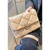 Women's Quilted Patterned Chain Strap Shoulder Bag