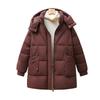 Plus Size Winter Cotton Jacket for Middle-Aged and Elderly Women