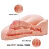 RUNYU Soft TPR mužská masturbátor anální vaginální masturbace pro dospělé 3D silikonová realistická vaginální sexuální panenka pro muže
