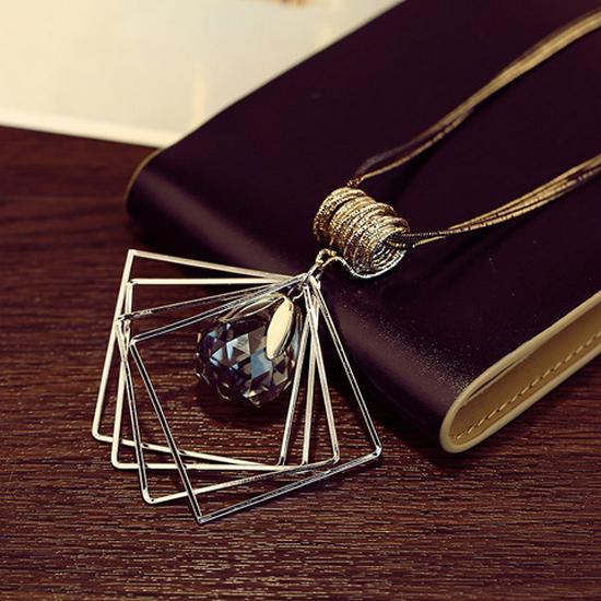 Elegant Cross-Border Sweater Chain: Luxury Women's Long Necklace - Versatile, Chic Autumn/Winter Accessory