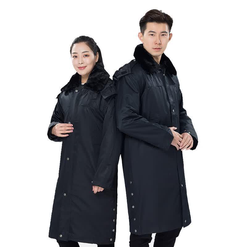 Zheye Thickened Reflective Winter Security Guard Coat