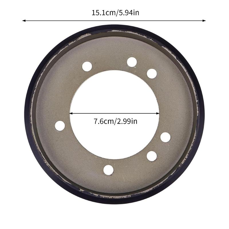 Precisions Engineered Friction Drive Wheel Replacement Component For Lawn Tractors And Snow Blowers 7.6cm Center Bore