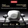 Originalios belaidės ausinės Lenovo LE209 su patobulintu Bluetooth 6.0, triukšmo slopinimu, sportui, 30 val. ilga baterijos veikimo trukmė, laisvų rankų įranga su mikrofonu NAUJOS