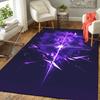 1pc Purple Lion Print Design Area Rug - Soft, Anti-Slip, and Durable Gaming Room Decor for Bedroom