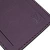 Used AUTHENTIC LOUIS VUITTON Name tag Porte address KetchuKey Holder purple Leather/MonogramCanvas