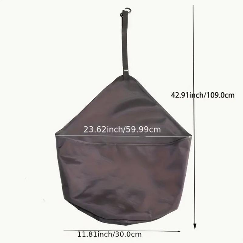 Horse Hay Bag 5 Gallon Bucket Holder 900D Polyester Livestock Feeder Holder Portable Organizer For Stall Indoor Outdoor