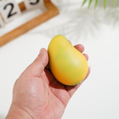 Fraise Mangue Changement de Couleur Magique Jouet à Presser Rebond Lent Fruit Anti-Stress Boule Jouet Sensoriel Fidget Kawaii Anti-Stress