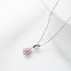 Versatile Personality and Temperament Zircon Necklace Simple Waterdrop Necklaces Fashion Age Reduction Colored Jewelry