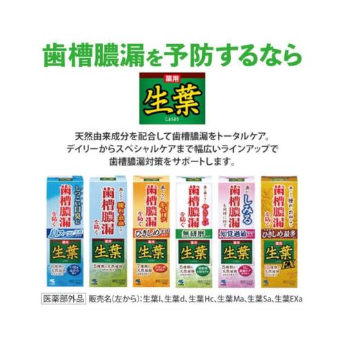 Shoyo Medicated Toothpaste, 10% More Strength, 110g, Set of 3. Prevents Pyorrhea, Accompanied by Swelling and Bleeding Gums. Contains Five Natural Pla