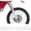 Acouto Motocross Front Fork Guard Covers for CR125 CR250 CE500 CRF450 CRF 250 Motocycle Fork Guard Protector White Front Shock Guard Cover