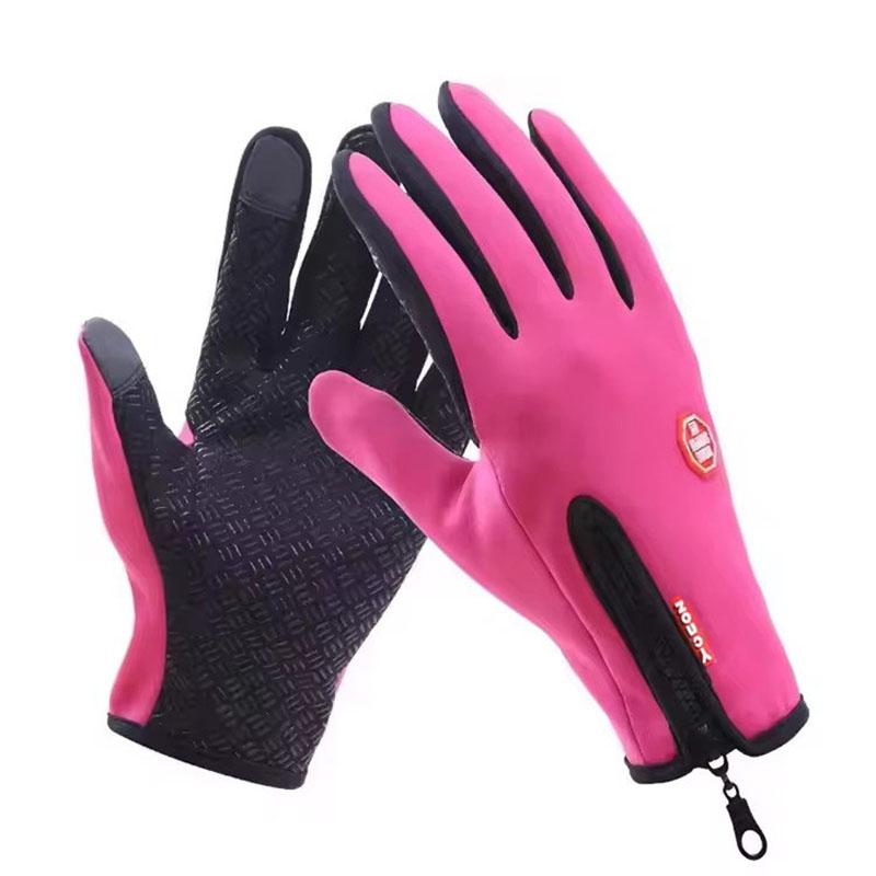 Neue Winter Handschuhe Männer Frauen Touch Kalt Wasserdichte Motorrad Zyklus Handschuhe Männlichen Outdoor-Sport Plus Samt Warme Lauf Ski Handschuh