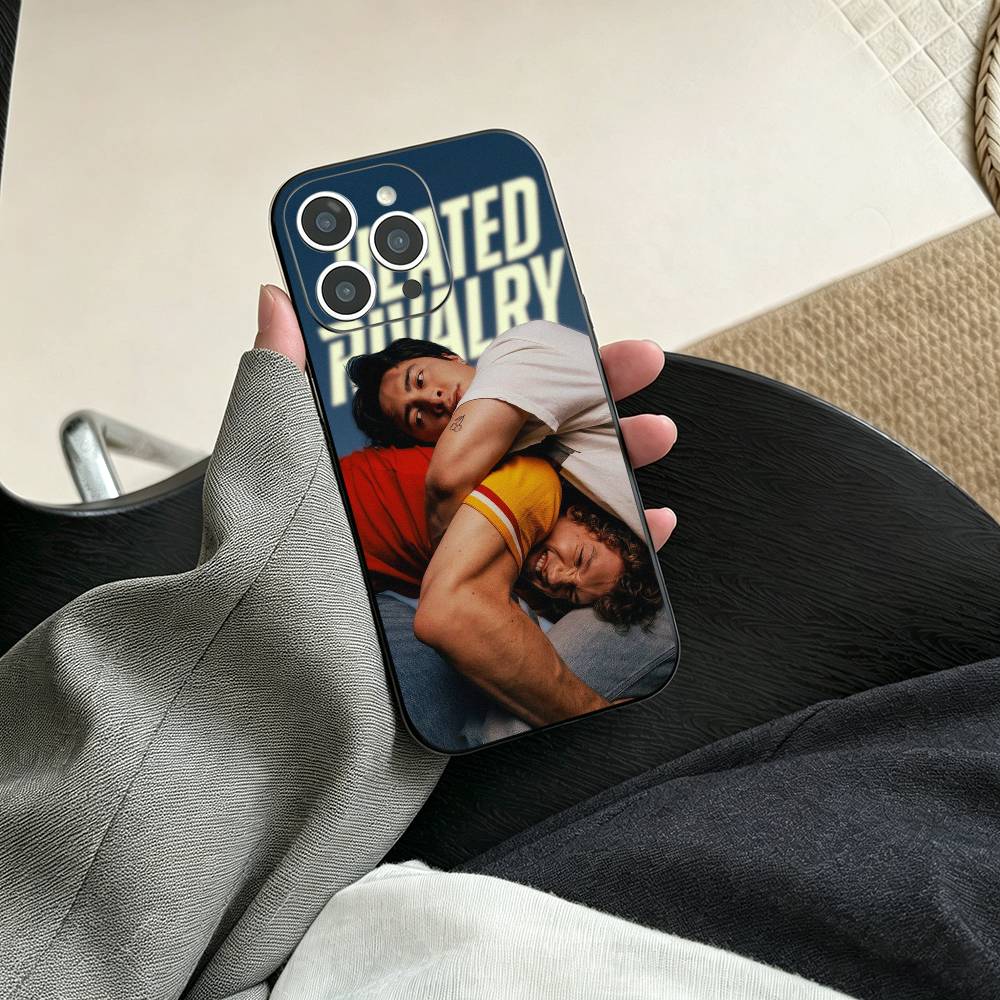 COOL Heated Rivalry HR man  Phone Case For iPhone 17, 16,15,14,13,12,11 Plus,Pro Max, Others Soft Black Cover