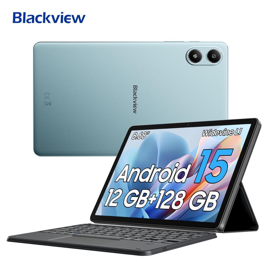 Blackview LINK 2 12.7-Inch Tablet Android 15 ,12GB RAM 256GB Memory,Large Display Widevide L1,Octa-core G100, 5000mAh