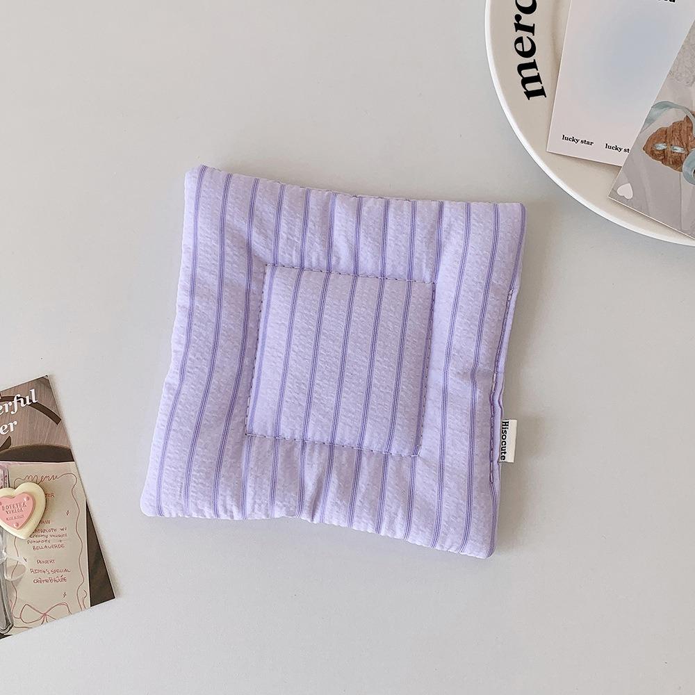 Cute Multi-color Square Coaster Handmade Cotton Heat Insulation Pad Embroidery Home Decoration Table Mat Placemats