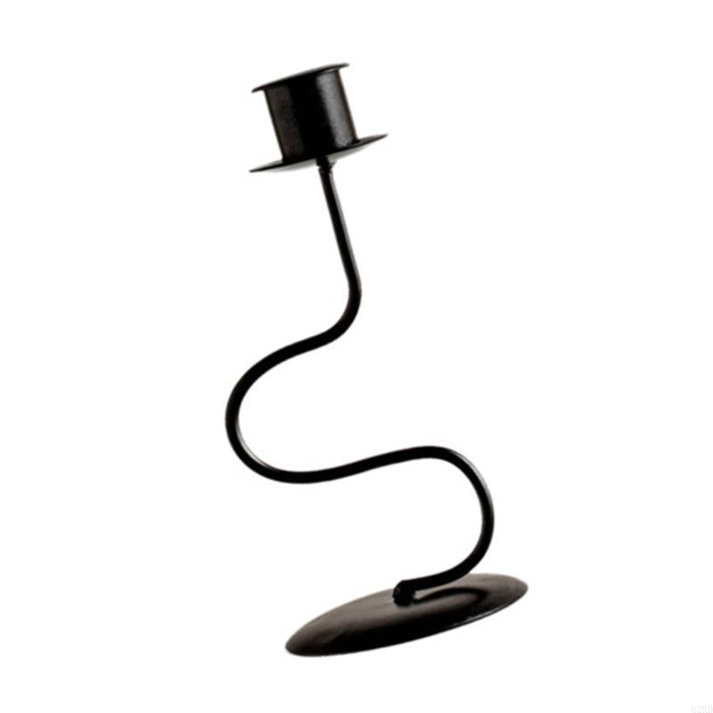62KD Multipurpose Twisted Iron Holder with Detachable Designs for Easy Storage