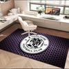 1PC Rug Toul-ouse Crest Design Carpet, Chair Rug,Area Rug for Office Bedroom Living Rooms Bedroom, Doormat Decor Christmas Fan Gifts