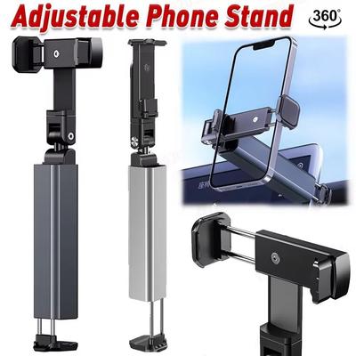 Support de téléphone portable de voyage réglable pliable support de siège de train support support support pour téléphone d'avion