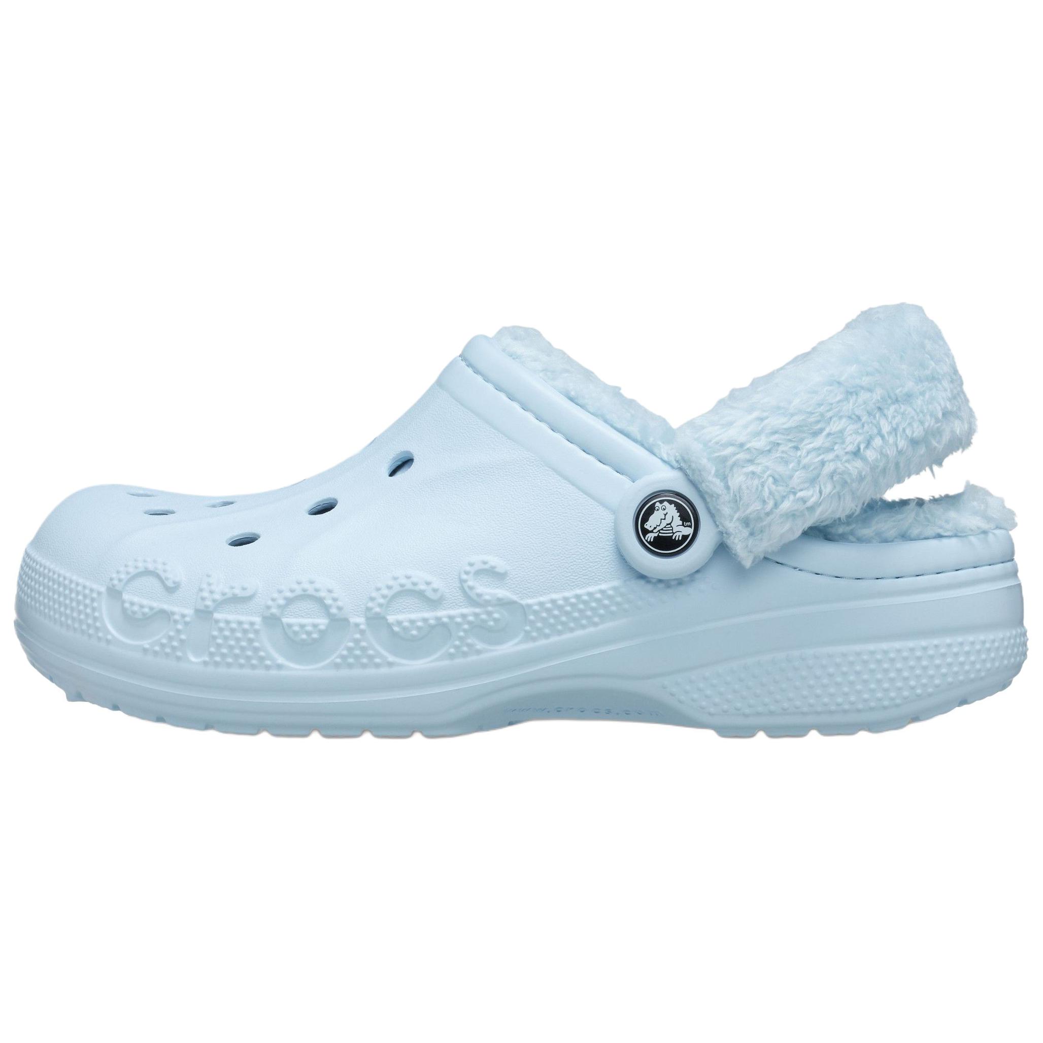 

Crocs Baya утепленные кроксы повседневные удобные сабо унисекс обувь синие 206633-4JQ 36-37