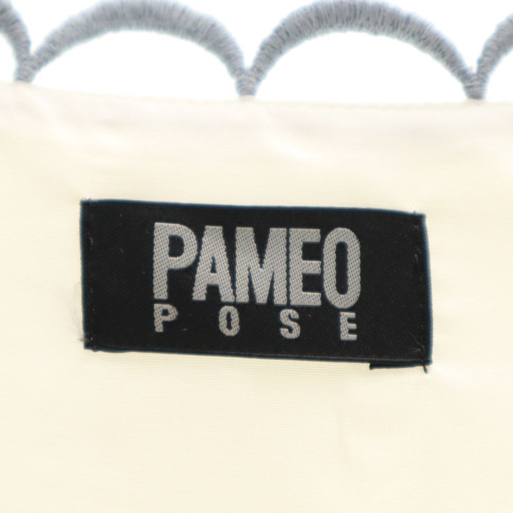 PAMEO POSE made in Japan Long sleeve one piece F White system Women Used