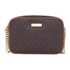 New Crossbodies Leather Camera Bag, Shoulder Bag, Crossbody Bag Women's Brown Multicolor 32S7GJSC7B-BROWN