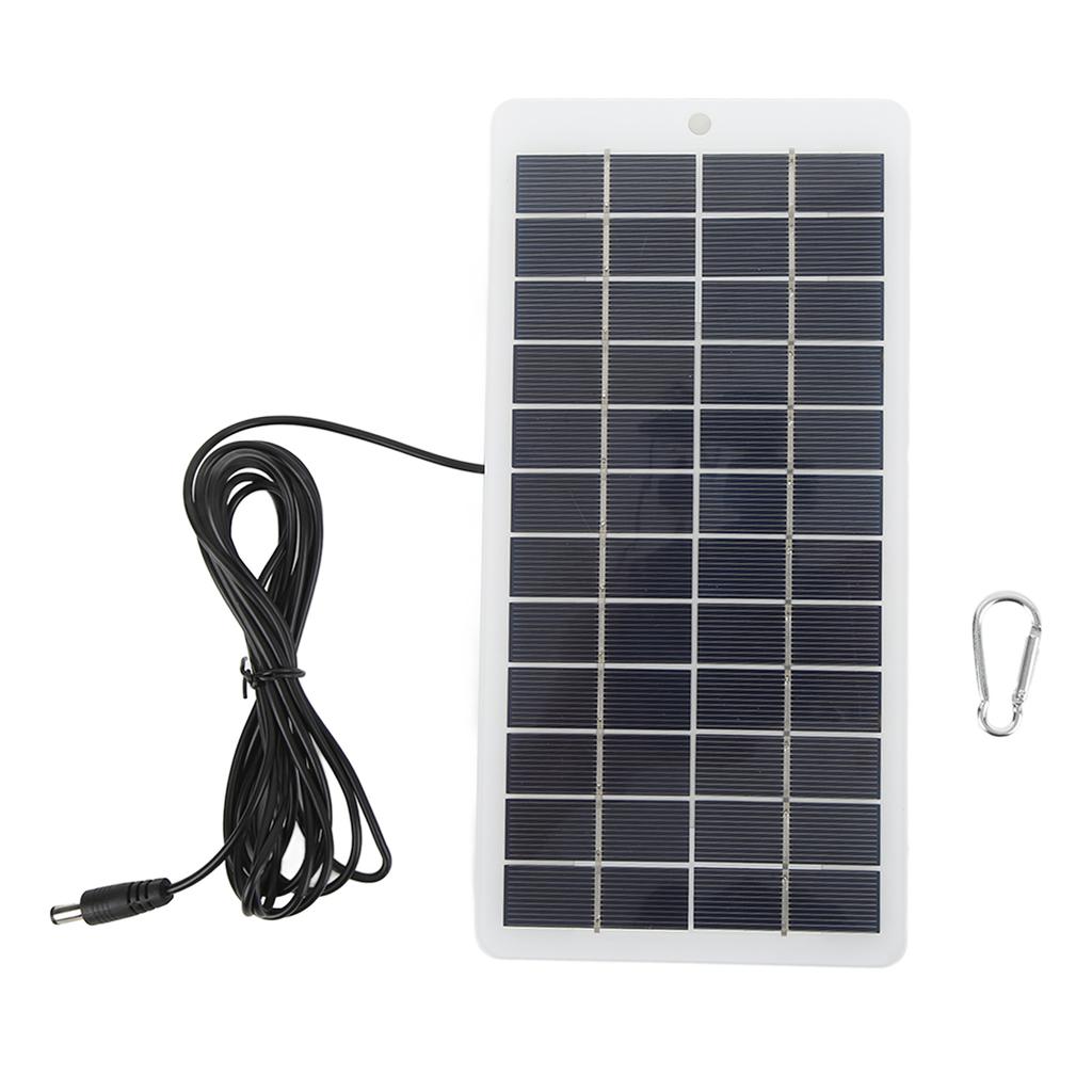 Solar Panel Portable High Efficiency Weather Resistant Solar Charger Cell with DC Interface for