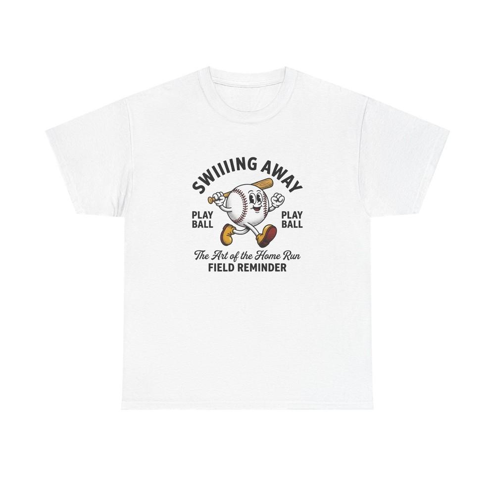 Baseball Character Shirt Baseball Sports Gift Women Cartoon Tee Mascot T-Shirt