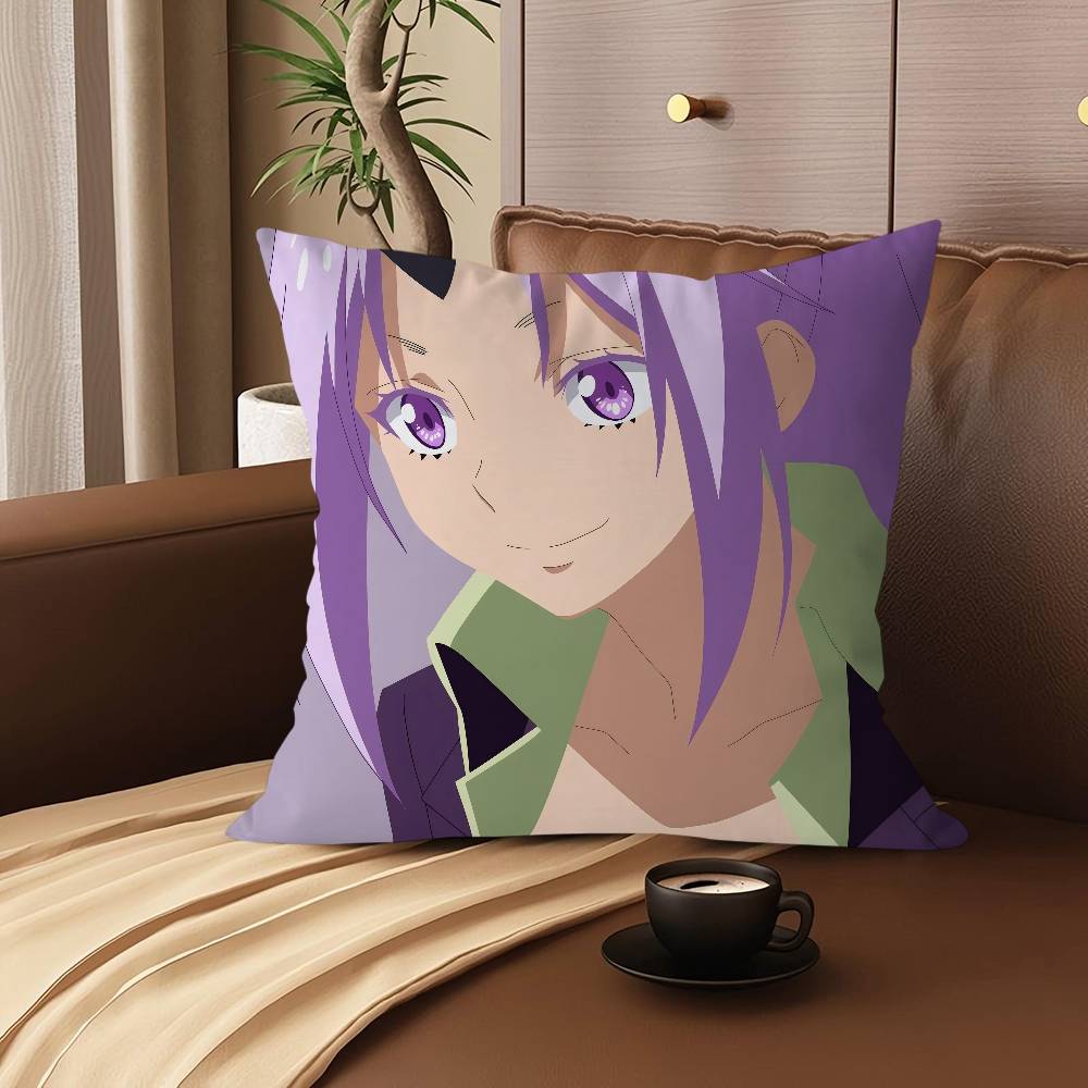 That Time I Got Reincarnated As A Slime Pillowcase Toon Gift Cushion Cover Bedroom Home Sofa Chair Seat Decor Pillow Case