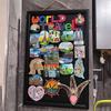 Magnetic Small Blackboard Magnet Display for Home or Stall Use – Refrigerator or Electric Meter Box Cover.