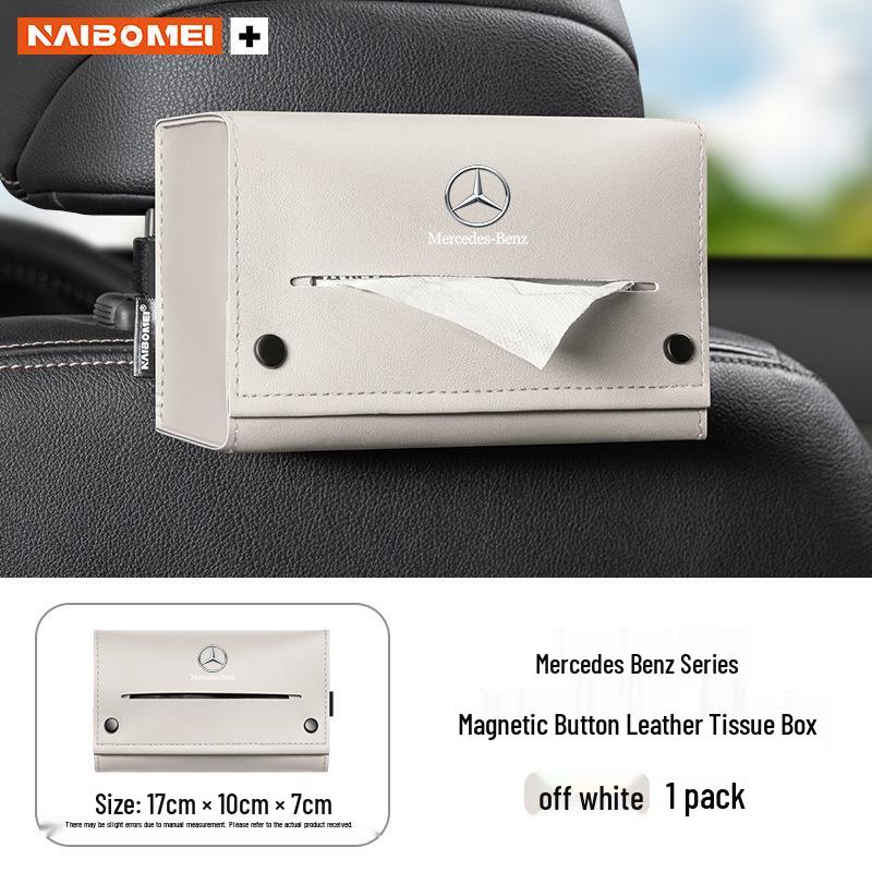 Compatible Tissue Box for Mercedes-Benz E, C, A, S-Class, GLA, GLB, GLC, Armrest Tissue Holder.